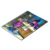 Bibliotheekprogramma Uitchecken Art Notitieboek (Linkerzijde)
