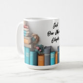 "Bibliotheekschatten: een toevluchtsoord voor boek Koffiemok (Voorkant links)