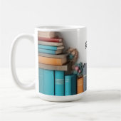 "Bibliotheekschatten: een toevluchtsoord voor boek Koffiemok (Links)