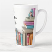 "Bibliotheekschatten: een toevluchtsoord voor boek Latte Mok (Rechts)