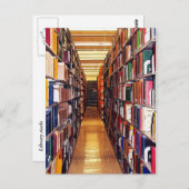 Bibliotheekstatistieken Briefkaart (Voorkant / Achterkant)