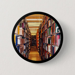 Bibliotheekstatistieken Ronde Button 5,7 Cm