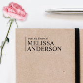 Bibliotheekstempel Klassroom Boekstempel Aangepast Zelfinktende Stempel