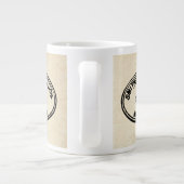 Bibliotheekstempel Smithsonian Institution 1944 Grote Koffiekop (Achterkant)