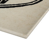 Bibliotheekstempel Smithsonian Institution 1944 Snijplank (Hoek)