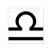 bibliotheeksymbool rubberstempel (Afrduk)