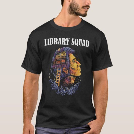 Bibliotheekteam_6 T-shirt (Voorkant)