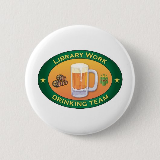 Bibliotheekteam Drink Ronde Button 5,7 Cm (Voorkant)