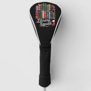 Bibliotheekteam Kerst Boekliefhebbers Team Lezen Golfheadcover