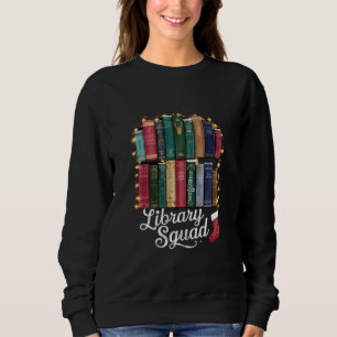 Bibliotheekteam Kerst Boekliefhebbers Team Lezen Trui