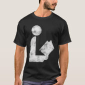 Bibliotheekteken Shirt met lange mouwen Vervaagd C (Voorkant)