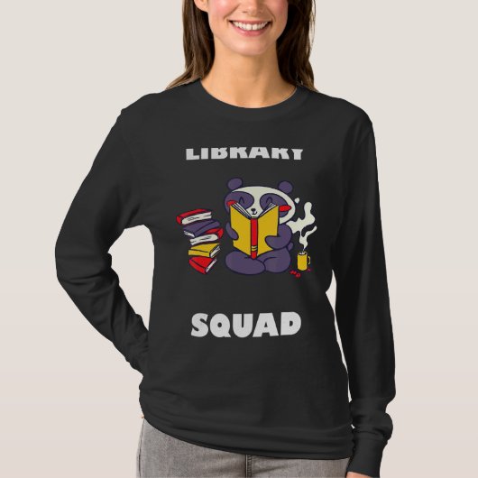 Bibliotheekveld 3 t-shirt (Voorkant)