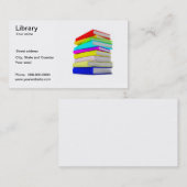 Bibliotheekvisitekaartje Visitekaartje (Voorkant / Achterkant)