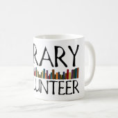 Bibliotheekvrijwilligersboeken Koffiemok (Voorkant rechts)