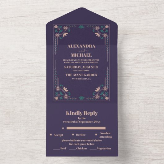  bibliotheekweddenschap all in one uitnodiging (Binnen)