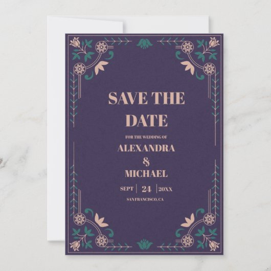 bibliotheekweddenschap save the date (Voorkant)