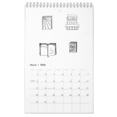 Bibliotherapie: Een boekenkalender Kalender (Mar 2026)