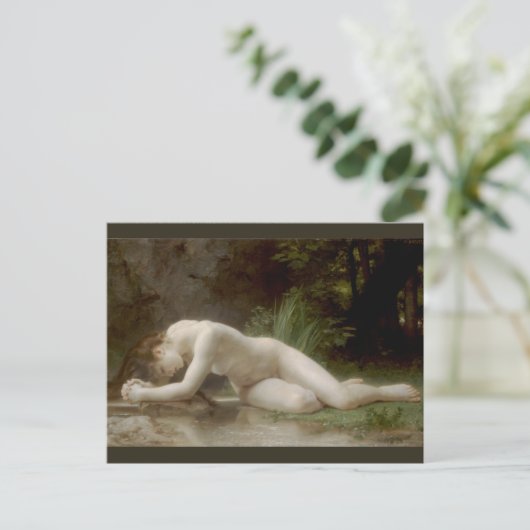 Biblis (Byblis) van William-Adolphe Bouguereau Briefkaart (Staand voorkant)