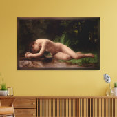 Biblis van William-Adolphe Bouguereau Canvas Afdruk (Insitu (Woonkamer))