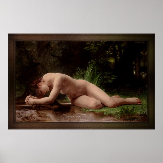 Biblis van William-Adolphe Bouguereau Poster (Voorkant)
