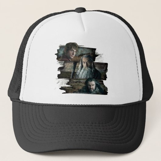 BIBLO BAGGINS™, Gandalf en Thorin Trucker Pet (Voorkant)