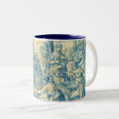 Bibo ergo sum tweekleurige koffiemok (Voorkant rechts)