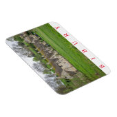 Bibury Arlington Row fridge magnet Magneet (Rechterzijde)