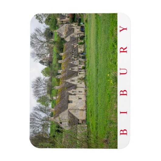 Bibury Arlington Row fridge magnet Magneet (Verticaal)