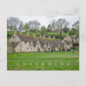 Bibury Arlington Row uitzicht briefkaart (Voorkant)