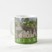 Bibury Arlington Row uitzicht mok (Voorkant links)