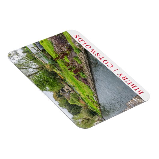 Bibury stream fridge magnet magneet (Rechterzijde)