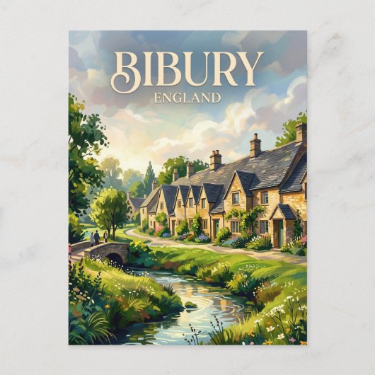 Bibury Verenigd Koninkrijk Briefkaart (Voorkant)