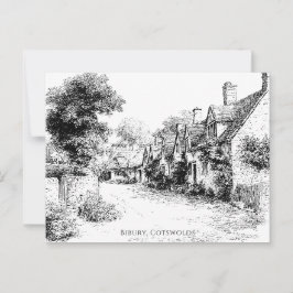 Bibury Village, Cotswolds, Verenigd Koninkrijk Briefkaart