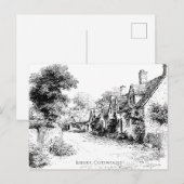 Bibury Village, Cotswolds, Verenigd Koninkrijk Briefkaart (Voorkant / Achterkant)
