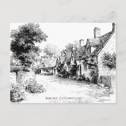 Bibury Village, Cotswolds, Verenigd Koninkrijk Briefkaart (Voorkant)