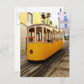 Bica Funicular, Lissabon, Portugal Briefkaart (Voorkant / Achterkant)
