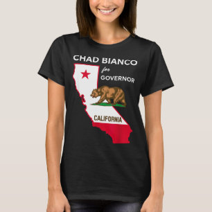 Bicanco 2026 Chad Bianco Voor Gouverneur Van Calif T-shirt
