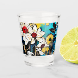 Bicchiere con motivo shot glas