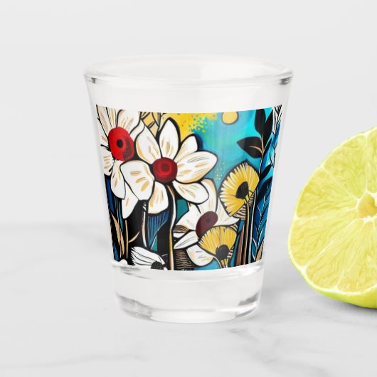 Bicchiere con motivo shot glas (Voorkant)