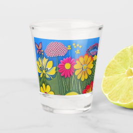 Bicchiere con motivo shot glas