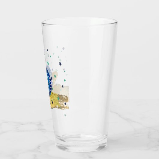 Bicchiere di birra terzo Scudetto Napoli Glas (Links)
