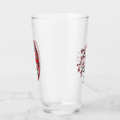Bicchiere Milan calcio Glas (Rechts)