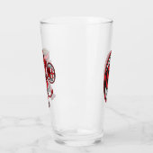 Bicchiere Milan calcio Glas (Links)