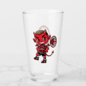 Bicchiere Milan calcio Glas (Voorkant)
