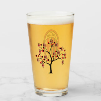 Bicchiere Milan voetbal Glas