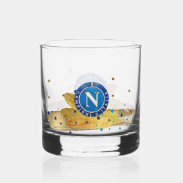 Bicchiere Scudetto Napoli Glass Whisky Glas