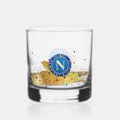 Bicchiere Scudetto Napoli Glass Whisky Glas (Achterkant)