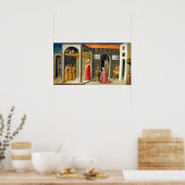 Bicci di Lorenzo Saint Nicholas Resuscitate Poster (Keuken)