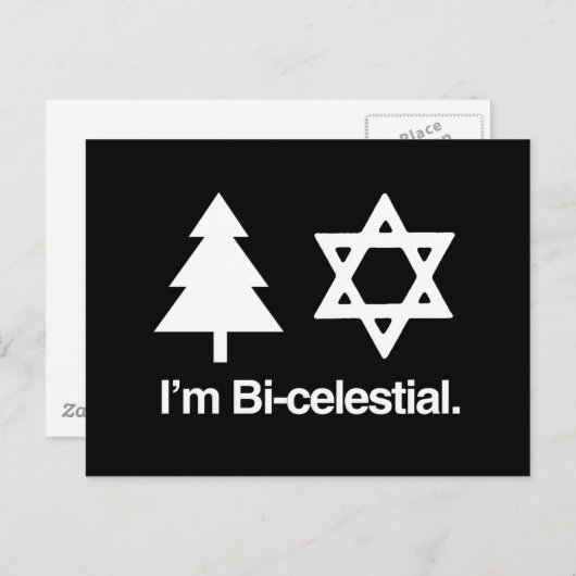 BICELESTISCH BRIEFKAART (Voorkant / Achterkant)