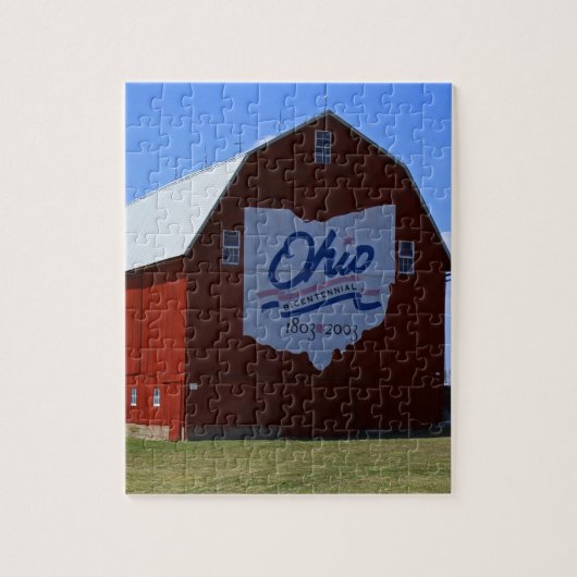 Bicentennial Barn Red Legpuzzel (Verticaal)